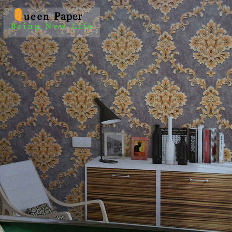 Decoration Materials Wall Paper Modern Vinyl Waterproof Home Decor PVC Vinyl Wallpaper