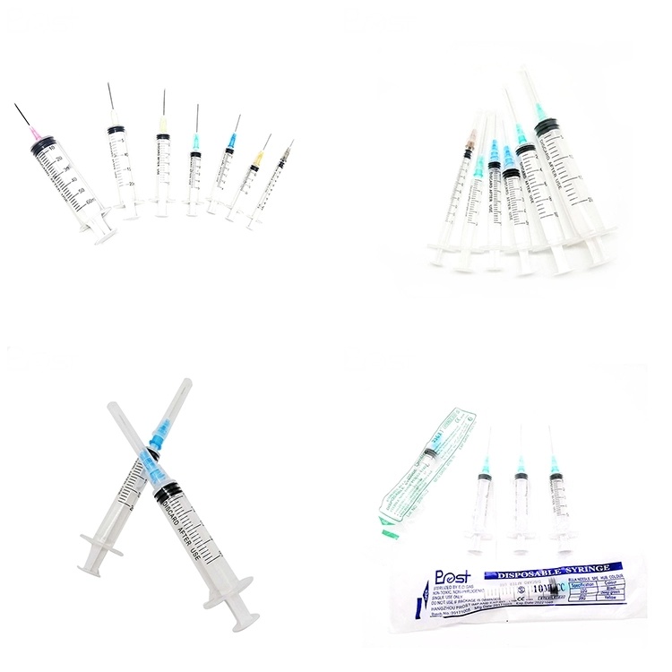 Syringe Needle Syringe Manufacturers Best-Selling Disposable Syringe with Needle From China Manufacturers