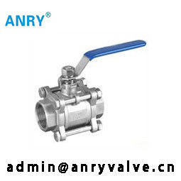 Inox 1500lbs Ball Valve Series 3PCS with ISO 5211 Pad From 1/2"