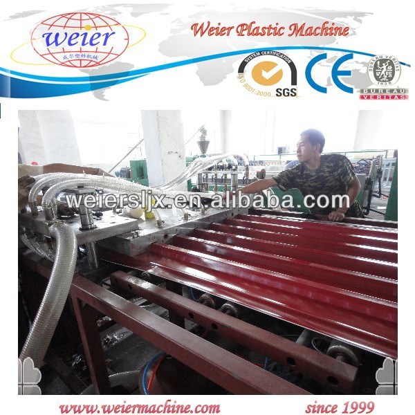 Width 1220mm PVC Wave Plate Production Line