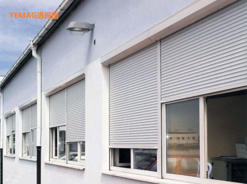 Commercial Fire Resistant Rolling up Shutter for Warehouse or Shopping Center