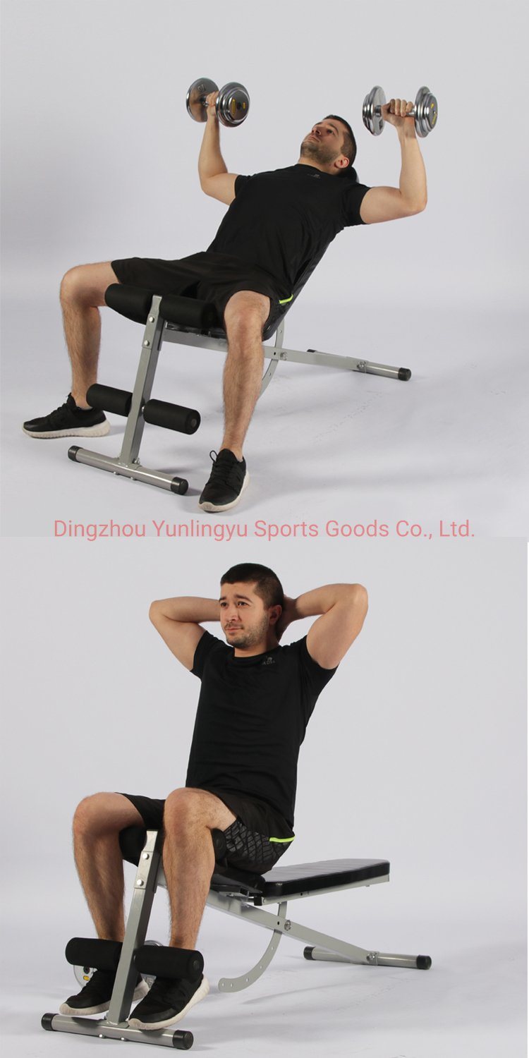 Gym Equipment Adjustable Weight Bench Foldable Weight Bench for Dumbbell Barbell