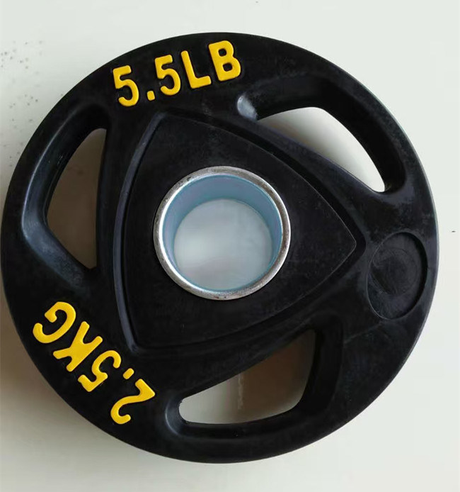 Mys 01A Color Words Rubber Barbell Weight Plates