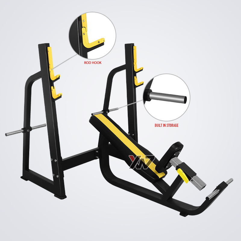 Strength Equipment Commercial Gym Equipment of Olympic Incline Benches