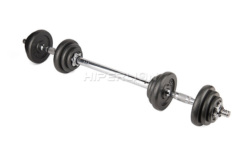 Buy Portable 20kg Lbs Pounds Cast Iron Adjustable Dumbbell Set