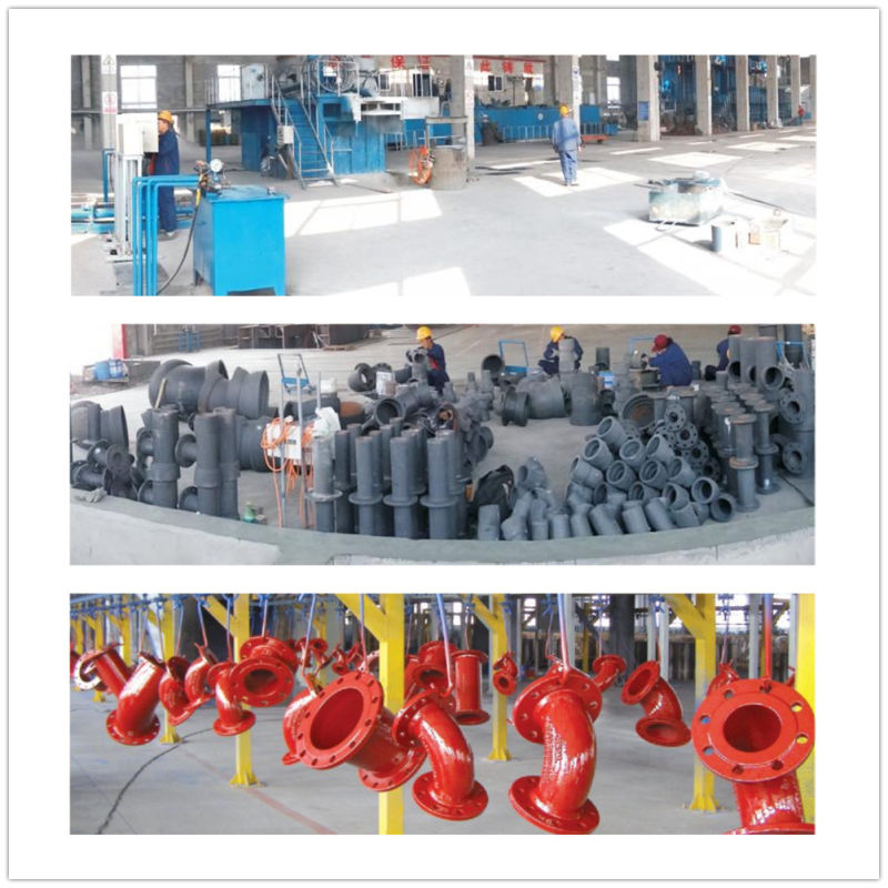 Ductile Iron Pipe Fitting Iron Ductile Iron Pipe Fittings ISO2531/En545 Ductile Iron Pipe Fitting