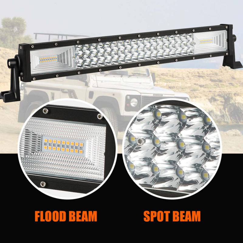 Manufactures Direct Supply 120W 21.5 Inch 3 Row 12V LED Barra