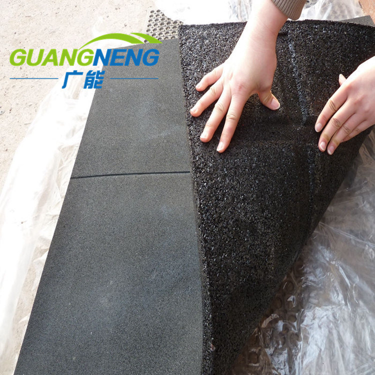 Rubber Sound-Proof Gymnasium Flooring/ Anti-Fatigue Rubber Gym Flooring Tiles