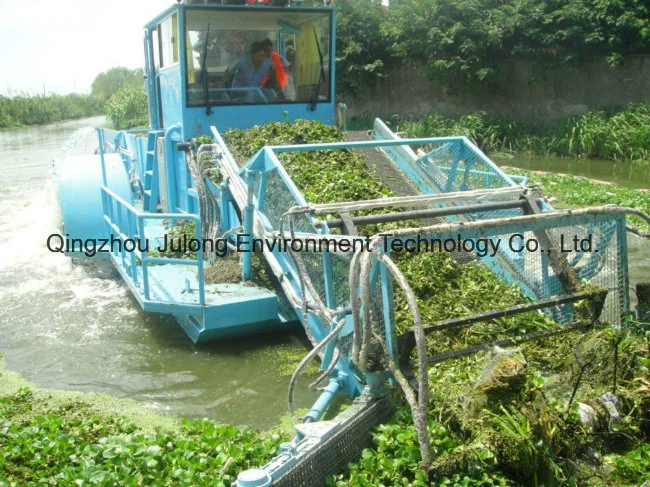 Lake Weed Removal Boat/Floating Trash Skimmer/Aquatic Plant Harvester for Sale