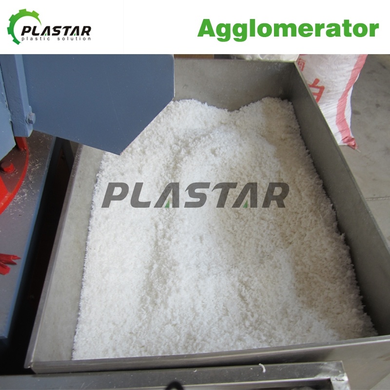 Waste Plastic Film Agglomerator Densifier Machine for Sale
