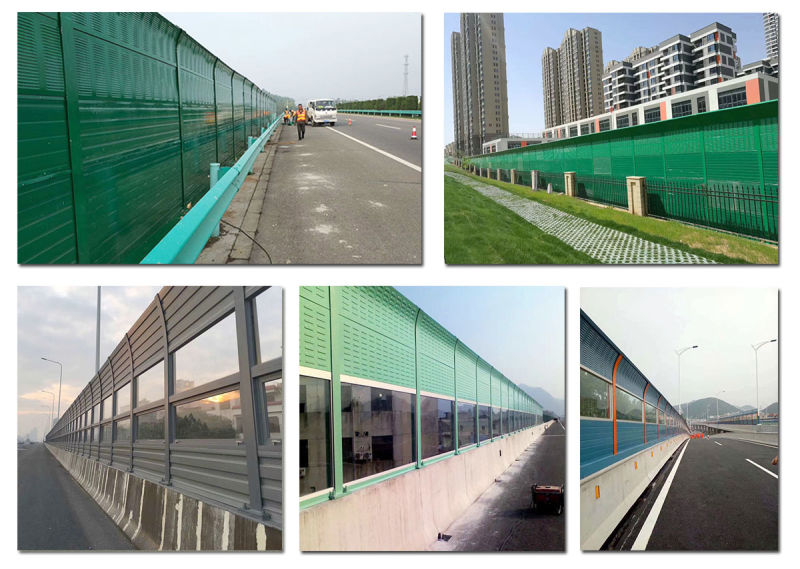 Acoustic Fencing Acrylic Noise Barriers Galvanized Sheet Sound Barriers Factory