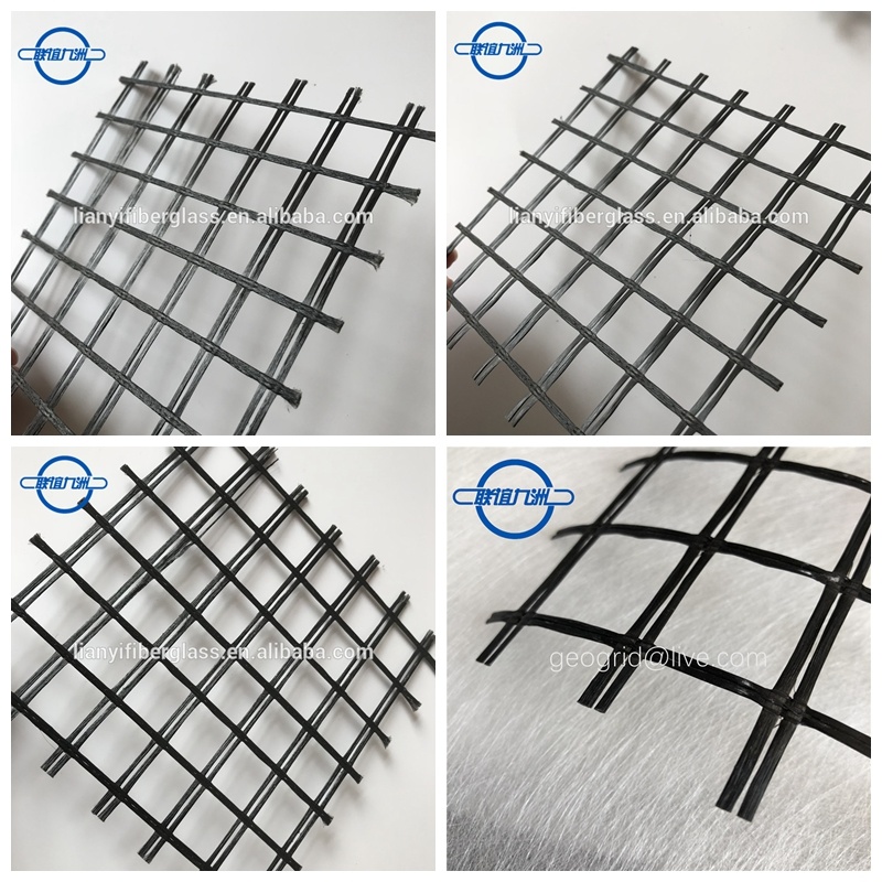 High Strength Warp Knitted Polyester Geogrid/Pet Geogrid for Embankment Slope Ce