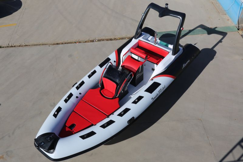 CE 19FT 5.8m Military Patrol Inflatable Rescue Boats for Sale Rib Boat