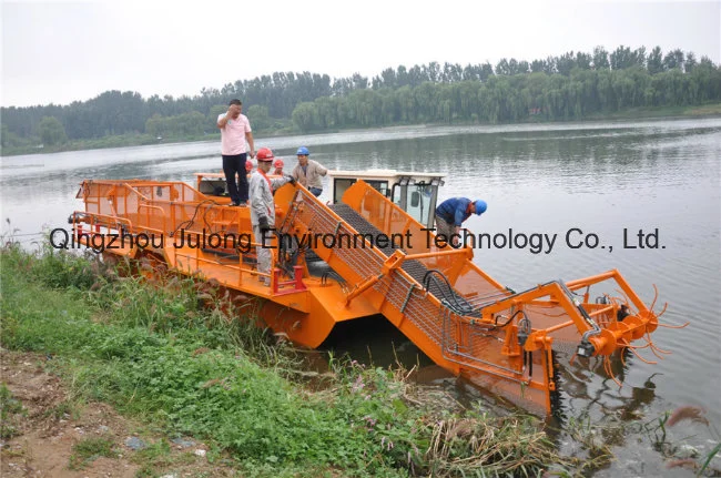 Professional Efficient Seashore Cleaning Boat/Lake Weed Removal Boat/Lake Grass Harvester