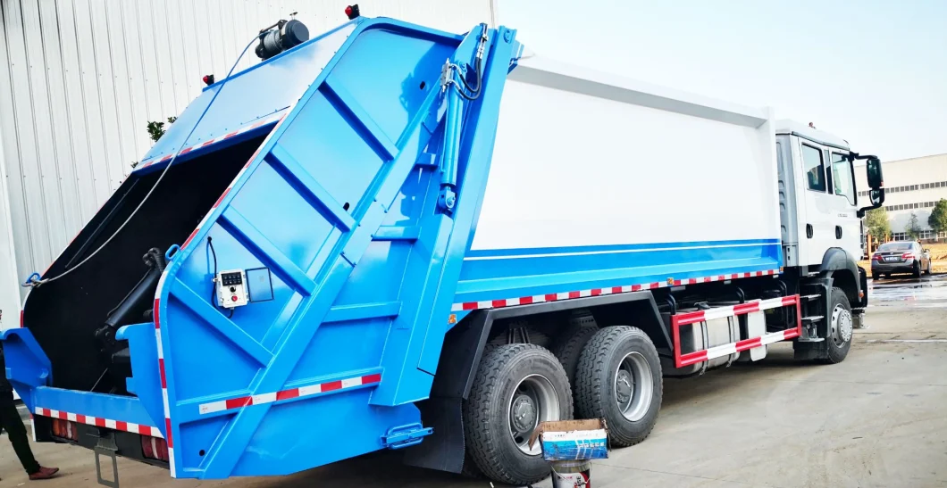 6*4 Compression Garbage Refuse Collection Truck Waste Trash Compactor Rubbish