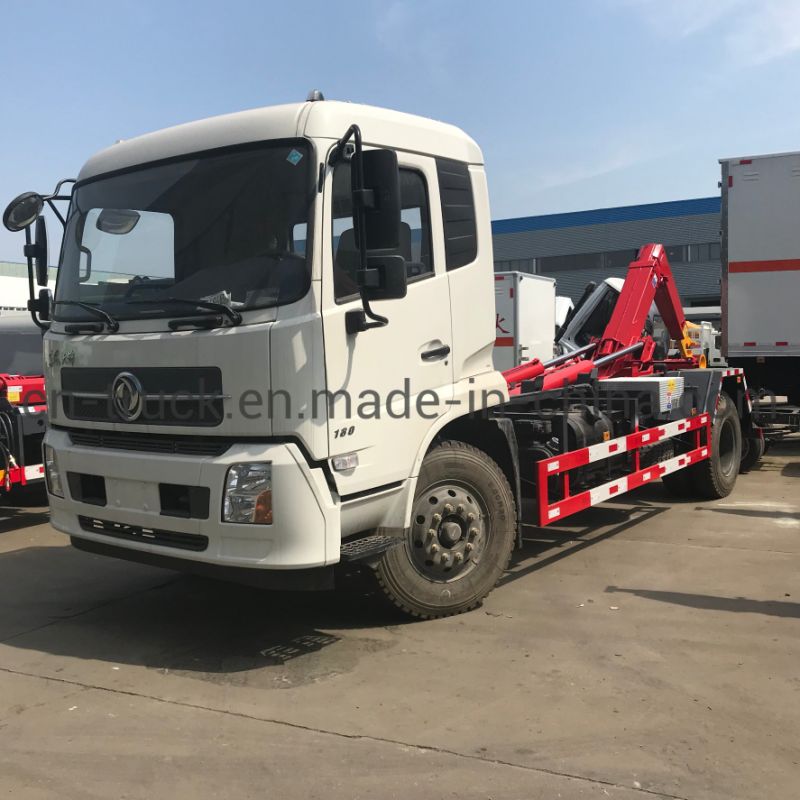 3cbm 5cbm 8cbm 10cbm 12cbm Refuse Collector Truck Hook Lift Garbage Truck