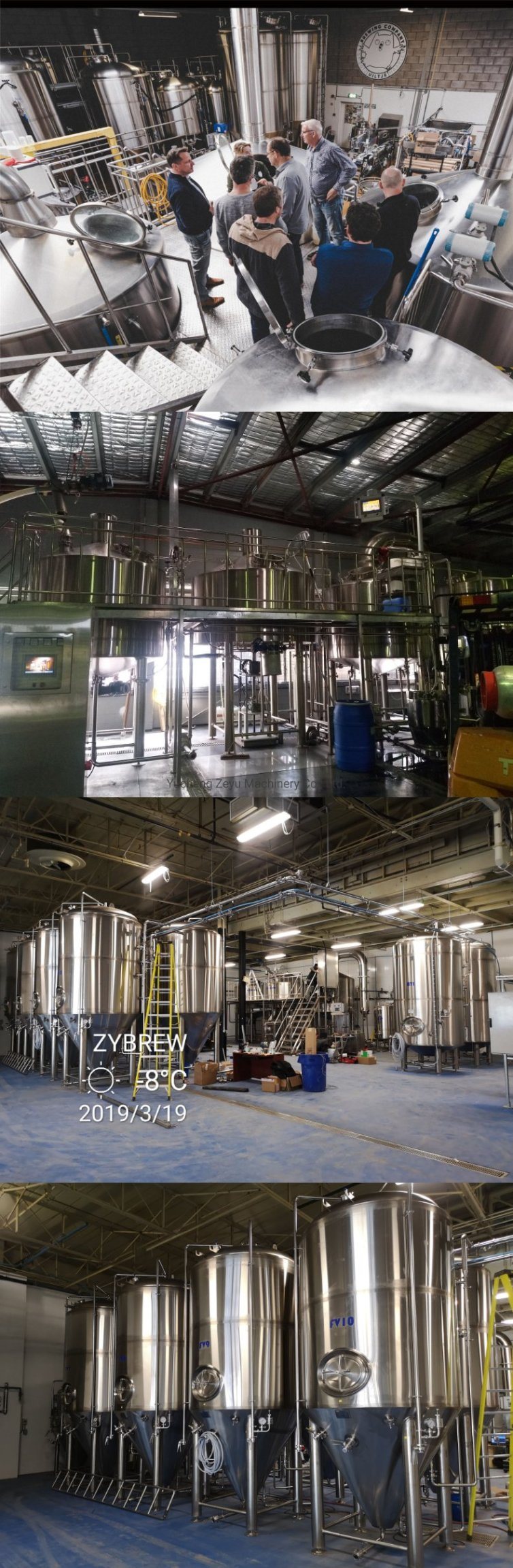 Turnkey 30hl 4 Vessels Brewhouse with Automatic Control