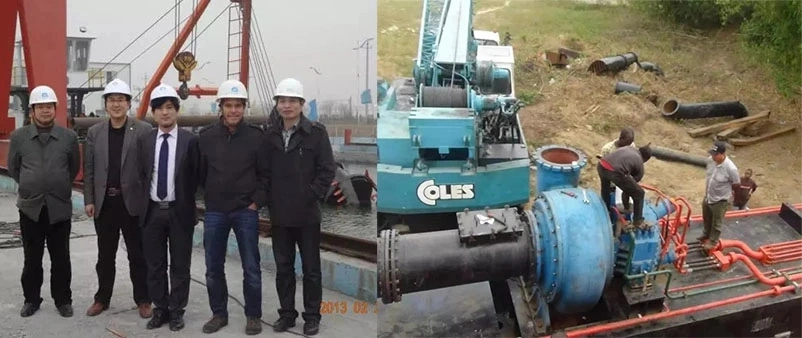 River Sand/Mud/Rock Gold Mining Equipment for Inland River/Lake/Port Dredging Project