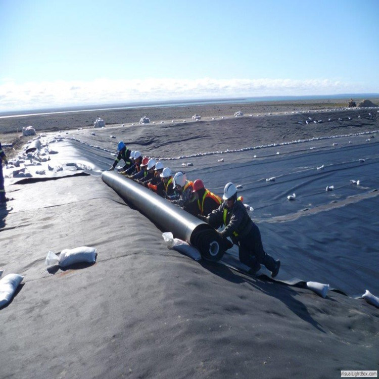 1mm 40mil HDPE Impermeable Dam Liner Geomembrane Installers for Dams