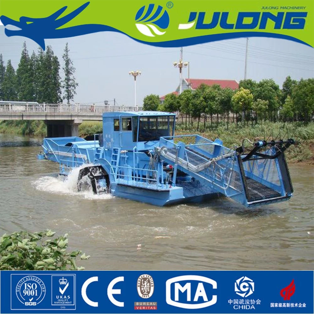 Full Hydraulic Water Weed Harvester Boat/Garbage Salvage Vessel