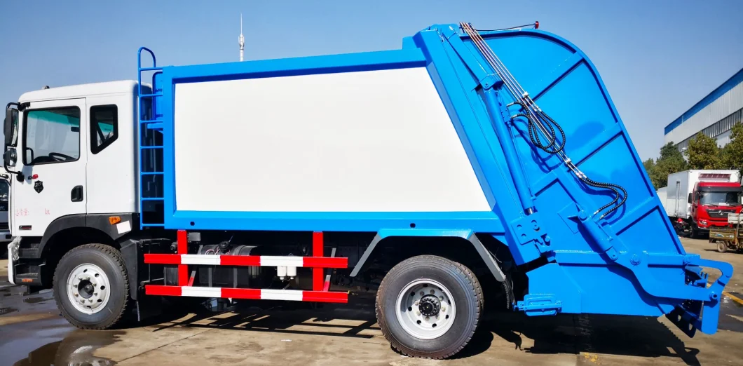Dongfeng 10cbm Rear Loaded Sanitation Compression Rubbish Collect Compactor Garbage Truck