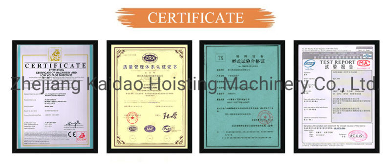 Lifting Tools Lifting Equipment Winch Block Electric Chain Hoists