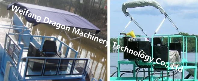 High Quality Aquatic Weed Harvester Garbage Salvage Ship Trash Skimmer