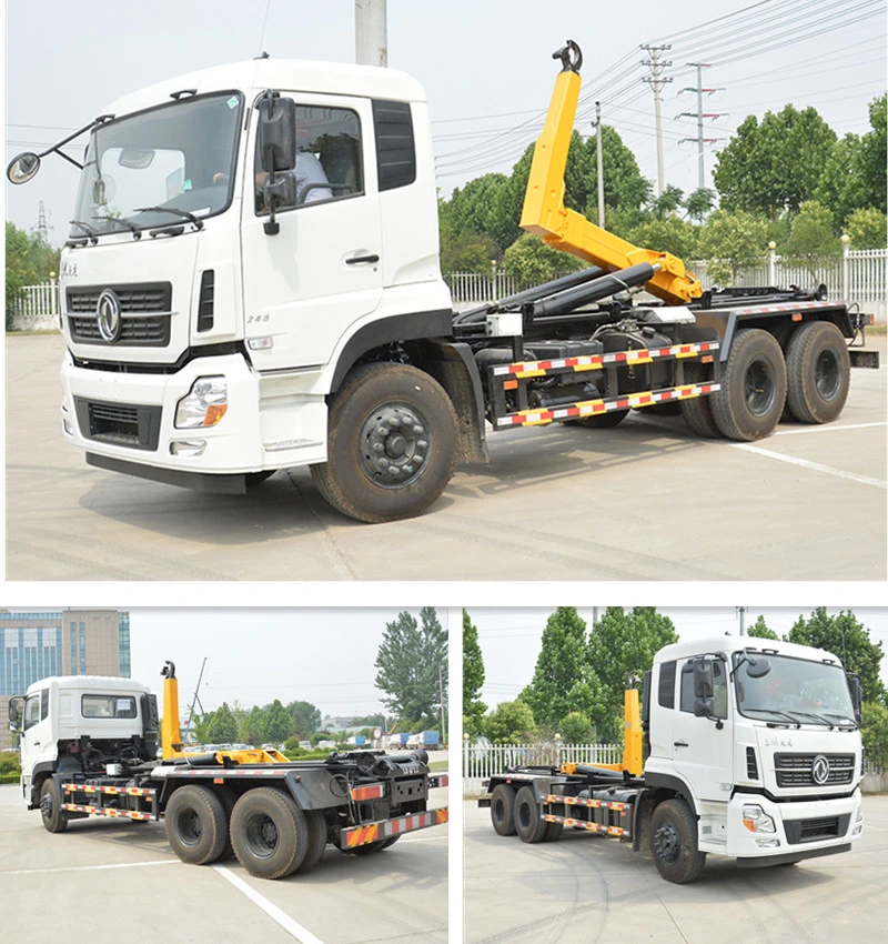 Dongfeng 6*4 Compressed Rubbish Truck Waste Collection Dustcart Garbage Trucks Tons 10