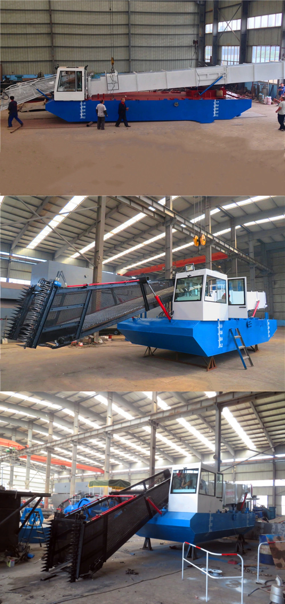 River and Lake Cleaning Machine River Aquatic Weed Harvester