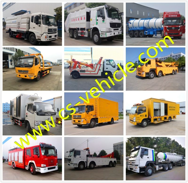 HOWO 4X2 12m3 10 Cbm 6t 8t Refuse/Waste/Trash/Rubbish Truck