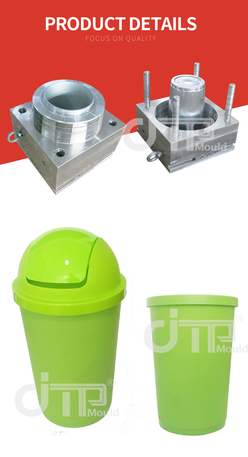 Good Selling Nice Design Plastic Garbage Dustbin Basket Moulding
