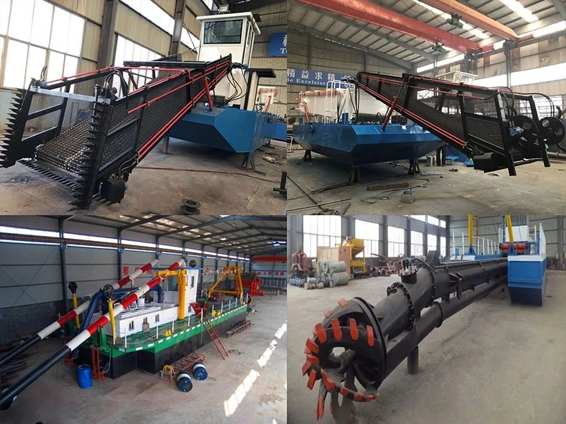 River Sand/Mud/Rock Gold Mining Equipment for Inland River/Lake/Port Dredging Project