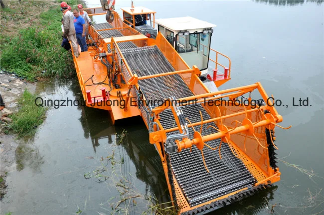 Professional Efficient Seashore Cleaning Boat/Lake Weed Removal Boat/Lake Grass Harvester