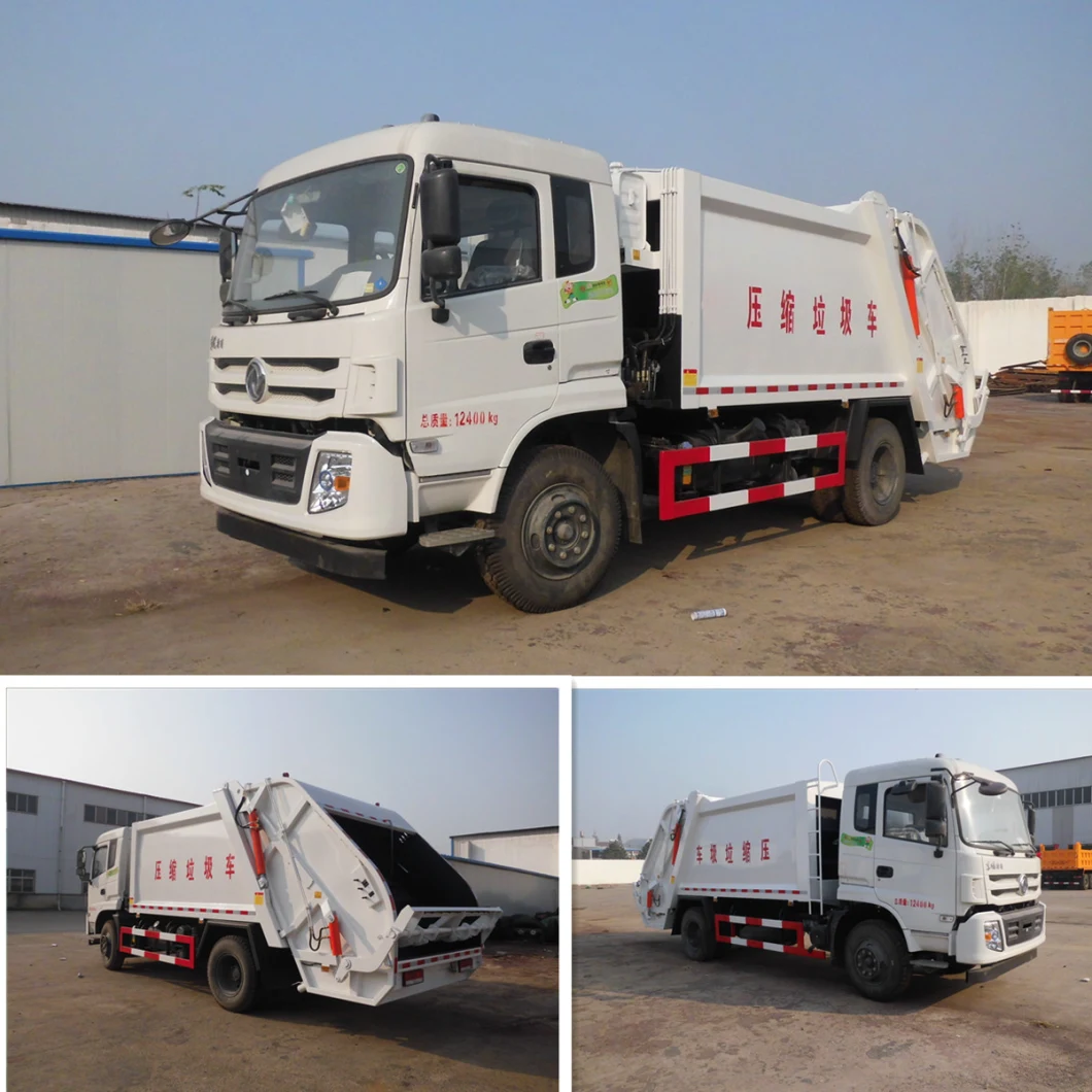 12 Cbm Right Hand Drive Refuse Collection Vehicle Compactor Disposal Waste Collection Trash Truck