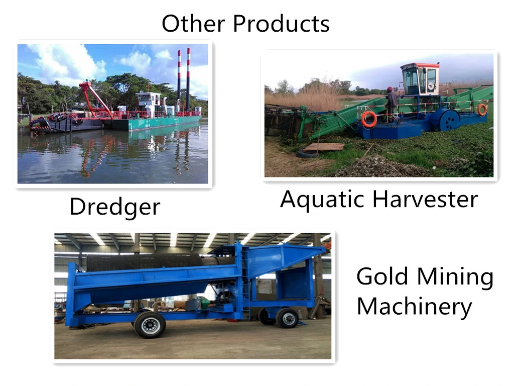 Self Propelled Urban River Cleaning Aquatic Weed Vessel Boat Ship Harvester