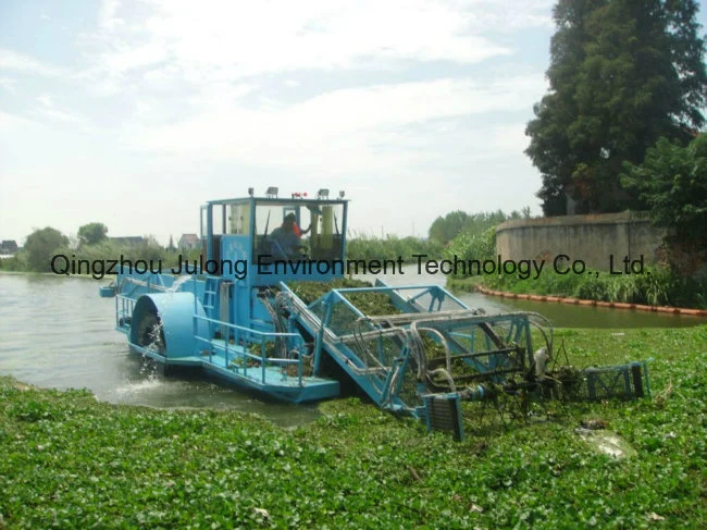 Full Hydraulic Water Weed Harvester Boat/Garbage Salvage Vessel