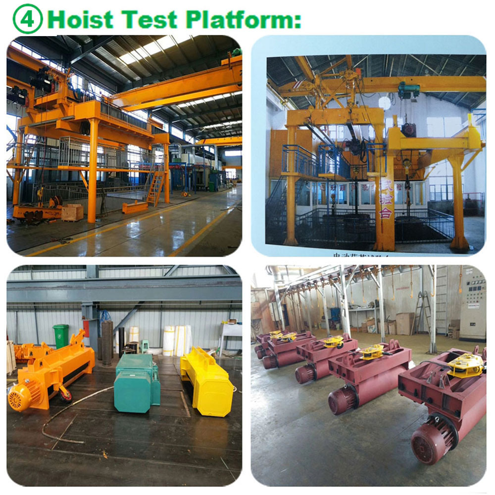 25ton Steel Hydraulic Wire Rope Hoist Single Girder Wire Rope Hoist