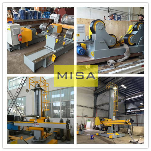 2 Ton Hydraulic Welding Positioner with 1200mm Size Table, Hydraulic Rotary Positioner
