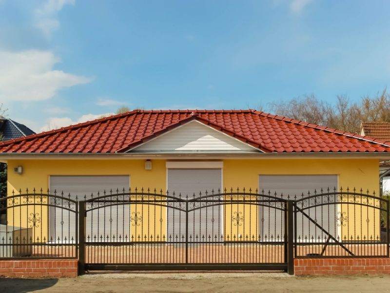 Good Quality Galvanlized Steel Gates, Metal Steel Gates