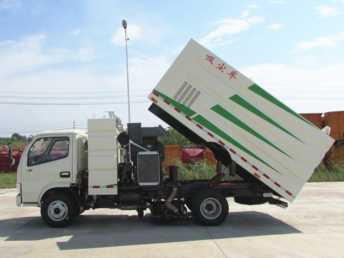 Garbage Vacuum Sweeper Dust Suction 5m3 Cleaner Truck Garbage Collector