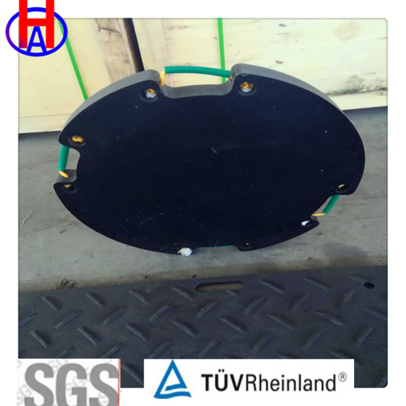 Outrigger Pad Anti-Impact Polyethylene UHMWPE Crane Outrigger Pad