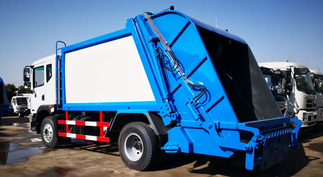 Dongfeng 10cbm Rear Loaded Sanitation Compression Rubbish Collect Compactor Garbage Truck
