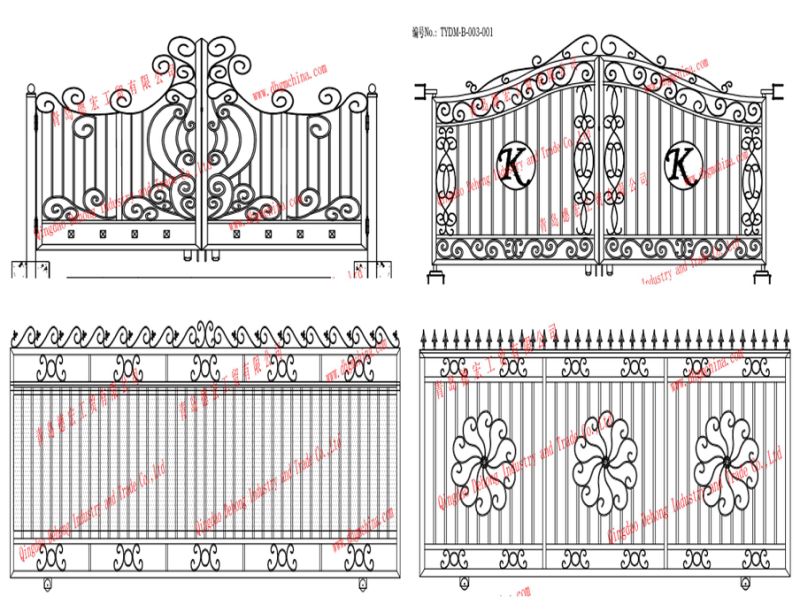 Good Quality Steel Gates, Aluminium Gates, Factory Price Metal Gates