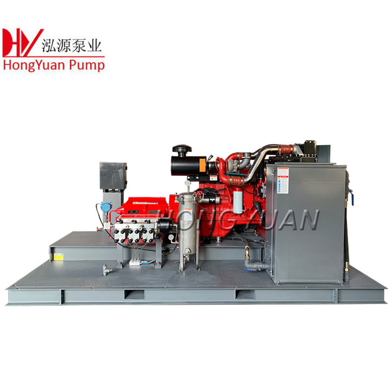 Hydro Blasting Water Jet Cleaning Equipment for Paint Remove