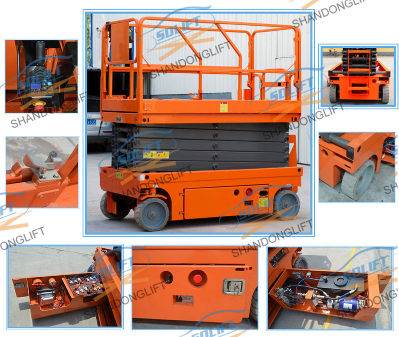 Hydraulic Mobile Self Propelled Elevating Work Lift