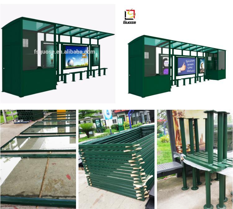Bus Stop Advertising Display Shelters Street Furniture Stop Shelters