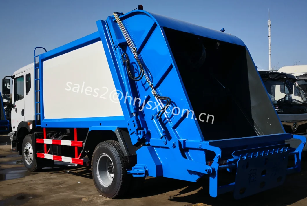 Compressed Sanitation Rubbish Collector Dustcart Collection Waste Garbage Truck