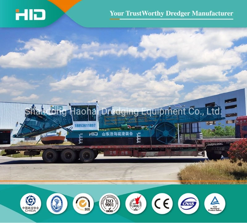 HID Brand Garbage Salvage Ship/ Water Hyacinth Harvest Machinery/Aquatic Weed Harvester