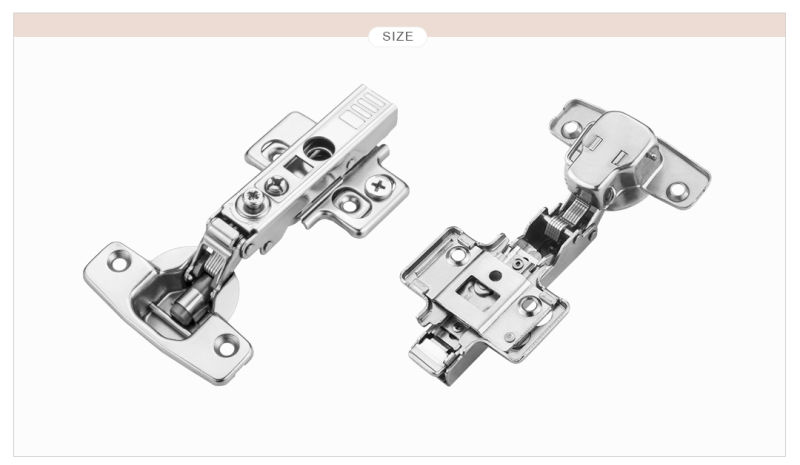 New type clip on hydraulic cabinet soft closing adjustable hinge