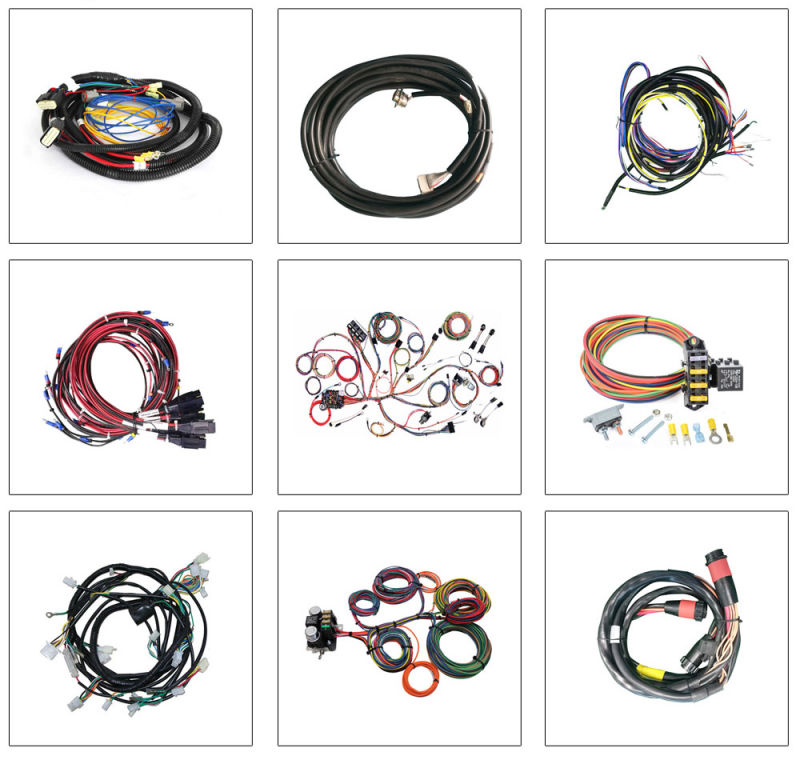 Floor Mounted EV Charging Station Pile Cable or Wire Harness Assembly